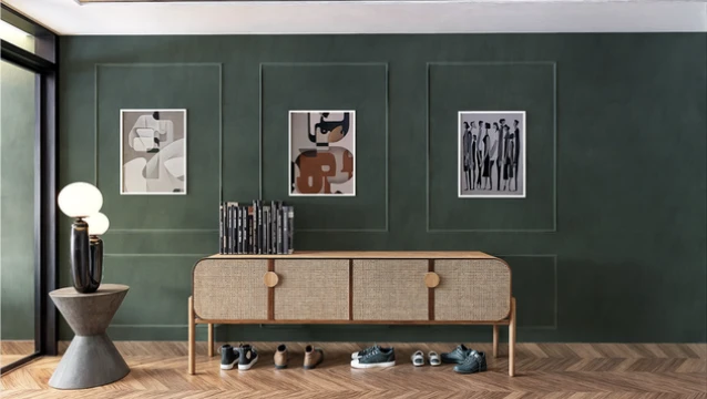 Floresta 194B: render de propuesta de interiorismo